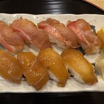 鮨 陽宝丸 - べっこう握り