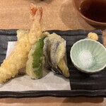 和創旬彩 くうひな - 天ぷら　4種盛り合わせ