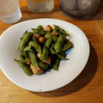 おみっちゃん - 今日は１人での訪問。枝豆を独り占めだー