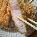 黒豚とんかつ ほり壱 - ロースアップ