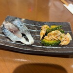 わたなべ鮮魚店 - お通し