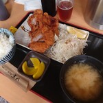 湘南しらす海鮮丼専門店 五八 - ヒレ＆ロースかつ定食
