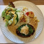 キッチン TANKO - 手こねハンバーグセット（ハンバーグ：和風おろし）
                                1,300円