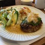 キッチン TANKO - 手こねハンバーグセット（ハンバーグ：和風おろし）
                                1,300円