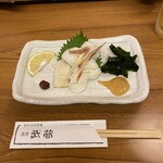 酒房 武蔵 - 鱧の湯引