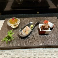 鉄板焼 銀明翠 - 前菜