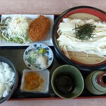 久弥 - ざるきしめん定食!