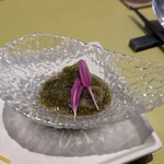 自然派中華とワイン 戸芽主 - 青森産もずく