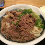 うどん工房 淡家 - 温かい肉うどん