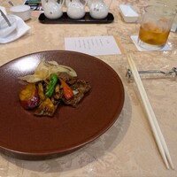 中国料理 香虎 - 牛肉オイスター炒め