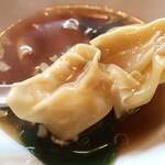 四川風中華料理 山幸 - ワンタンスープ