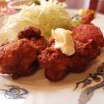 四川風中華料理 山幸 - 鶏の唐揚げ