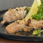 イベリコと粗挽きのソーセージ盛り合わせ