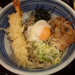生そば あずま  - 料理写真:◆大海老天ぶっかけ 2玉 990円 