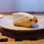 トイロ珈琲店 - 生クリームレモンパイ