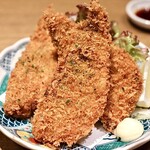 魚神 - 漬けアジフライ 三尾