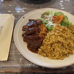 ニュー喫茶ポルカドット - ニュートルコライス大盛①