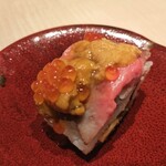 個室 和牛すき焼き 霜降り - 