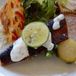 アプランティ - 前菜（サンマの燻製）