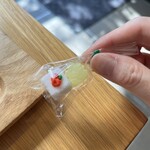 カボチャ - おまけ？で頂いたこんぺいとう