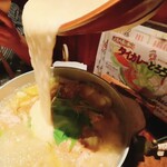 裏恵比寿　自然生村 - とろろ鍋