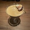 喫茶ストライク - 無花果と日本酒のコーヒースムージー