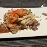 鉄板焼 天 - 海鮮コース