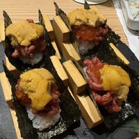 焼肉みゆき苑 - 手巻き肉寿司