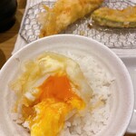 まきの - たまご天をライスにオン