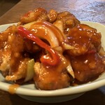 登龍 - 料理写真:酢豚　560円