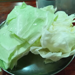 串かつ 七福神 - キャベツ