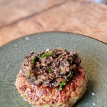 GROTTA PICCOLA  - Poipette con funghi　～旬の茸つくね～