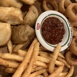 ヴィレッジ ヴァンガード ダイナー - ポテトやオニオンリング達（食べ放題）