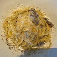 Trattoria Tabule - カルボナーラ　量は少なめ