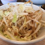 大鷹ラーメン - 野菜盛り