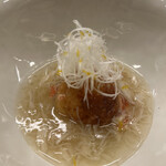 百花繚蘭 - 蓮根と海老の饅頭