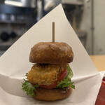 百花繚蘭 - 太刀魚のミニハンバーガー