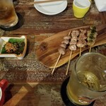 焼鳥 MOZU - 酒がすすむ。