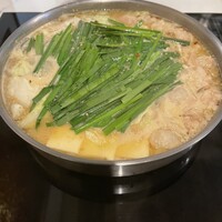 博多もつ鍋 やま中 博多店 - もつ鍋　みそ味
