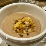 Cheval - 栗ポタージュ　フォアグラソテー