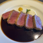 洋食 つばき - ビーフカツ