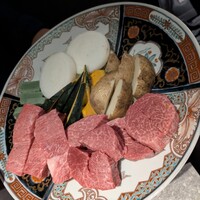 大阪鉄板焼き 神戸牛 TATARA - 今日のメイン