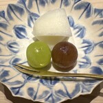 御料理 一燈 - シャインマスカット　ふじみのり　梨