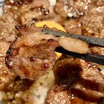炭火たれ焼肉丼 萬牛カルビ - 
