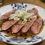 もつ焼 かど - ハツ刺し