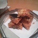 中村 - ゆり根と桜えびかき揚げ