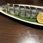 和さび - 秋刀魚の棒寿司