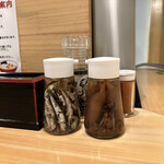 煮干ソバと米 今日の1番 - 