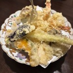 和さび - 天麩羅の盛り合わせ