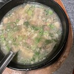 福寿苑 - テールスープ　¥1200